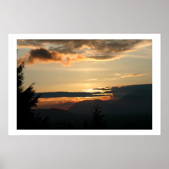 Affiche Nuages de feu (Devant)