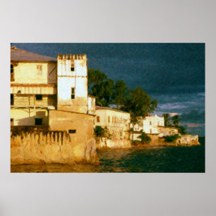 Affiche Nuages de tempête de Zanzibar