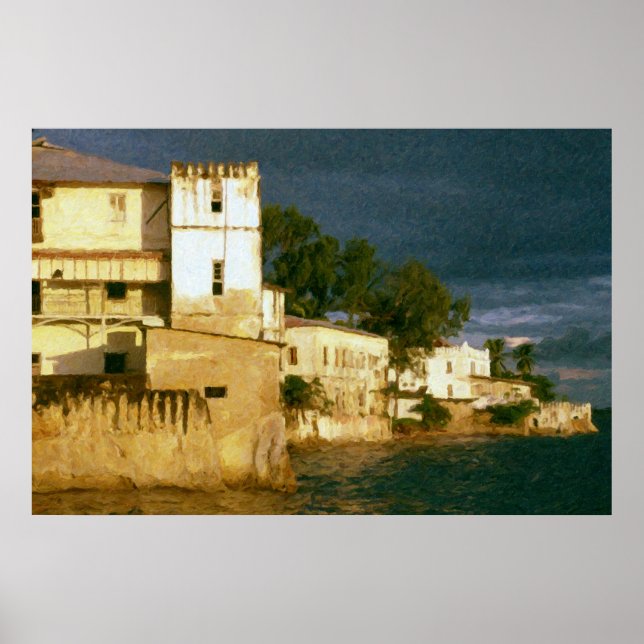 Affiche Nuages de tempête de Zanzibar (Devant)