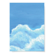 Nuages Fluffy Imprimer, Papier d'affiche de valeur