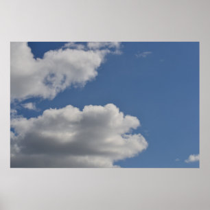 Affiche Nuages fluides