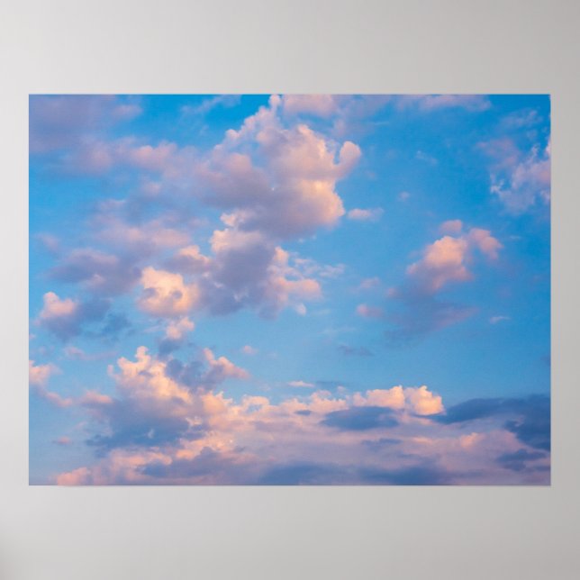 Affiche Nuages roses - Rimini, Italie (Devant)