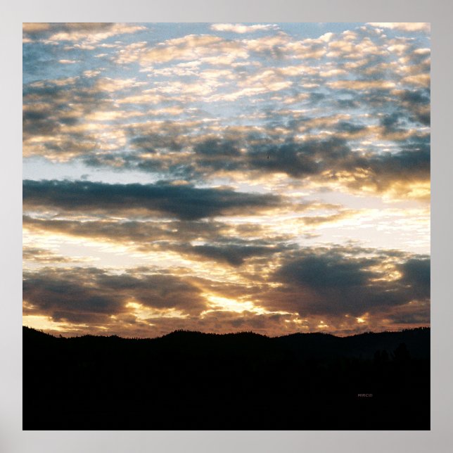 Affiche Nuageux Dusk..... (Devant)