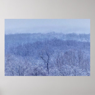 Affiche Nuances de bleu