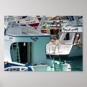 Affiche Nuances de la côte de Hurghada