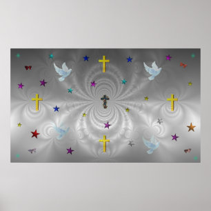 Affiche Nuances subtiles de Jésus