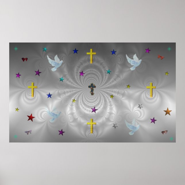 Affiche Nuances subtiles de Jésus (Devant)