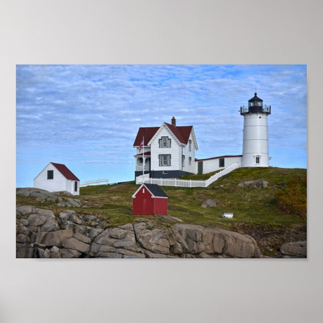 Affiche Nubble Light, Cape Neddick, Maine (Devant)