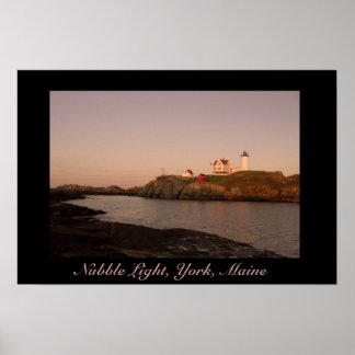 Affiche Nubble Light, York, Maine Imprimer