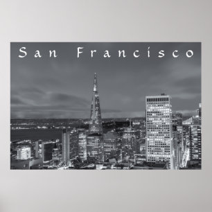 Affiche Nuit à San Francisco