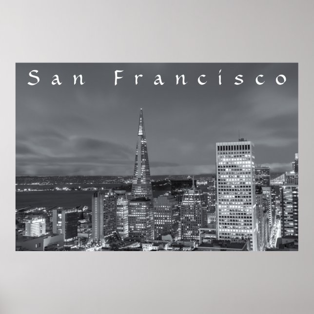 Affiche Nuit à San Francisco (Devant)