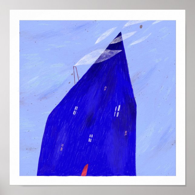 Affiche Nuit bleue (Devant)