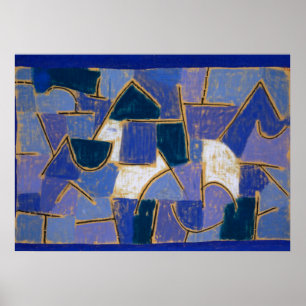 Affiche Nuit bleue, 1937 par Paul Klee