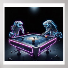 Nuit de billard galactique – Des astronautes jouan