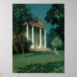 Affiche Nuit de mai 1906 par Willard Leroy Metcalf