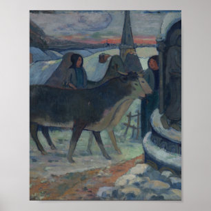 Affiche Nuit de Noël (La bénédiction des bœufs)