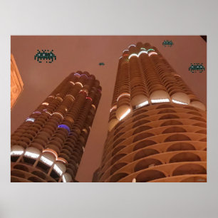 Affiche Nuit des envahisseurs de Marina City