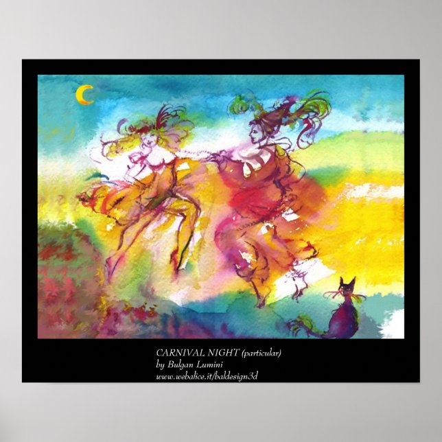 Affiche NUIT DU CARNAVAL / Mascarade vénitienne,, Musique  (Devant)