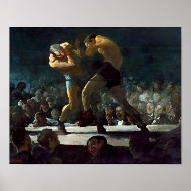 Affiche Nuit du club | George Bellows | (Devant)