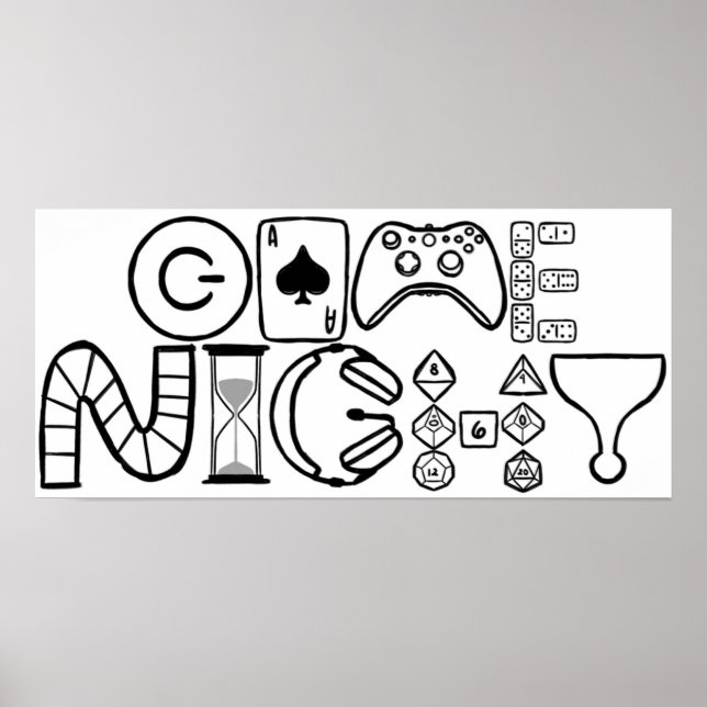 Affiche Nuit du jeu (Devant)