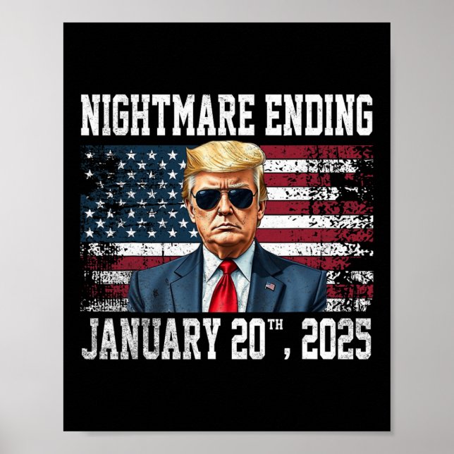 Affiche Nuit effrayante se terminant le 20 janvier 2025 Fu (Devant)