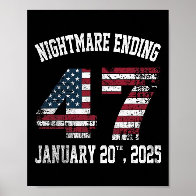 Affiche Nuit effrayante se terminant le 20 janvier 2025 Fu (Devant)
