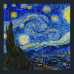 Affiche Nuit étoilée<br><div class="desc">Vincent van Gogh</div>