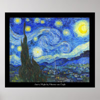 Nuit étoilée par Vincent van Gogh