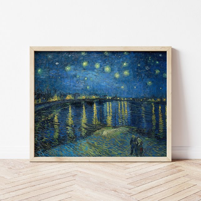 Affiche Nuit étoilée sur le Rhône | Vincent van Gogh (Créateur téléchargé)