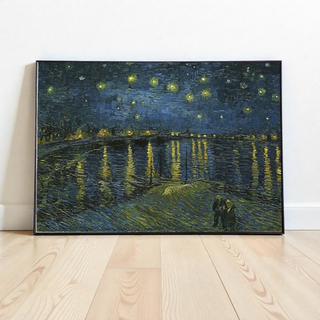 Affiche Nuit étoilée sur le Rhône, Vincent van Gogh (Créateur téléchargé)