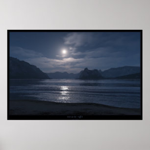 Affiche nuit romantique