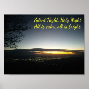 Affiche Nuit silencieuse Saint Nuit - Agrinio Grèce la nui