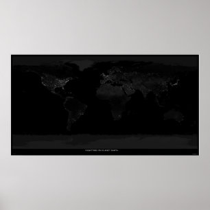 Affiche Nuit sur la planète Terre