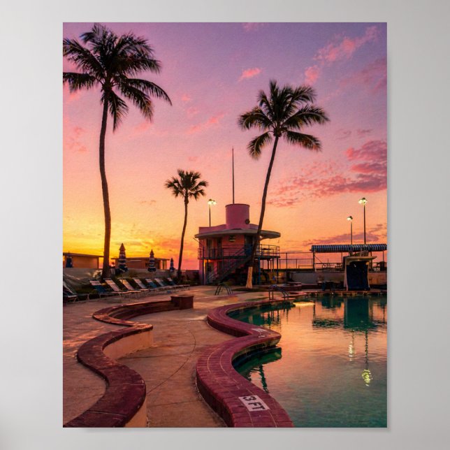 Affiche Nuits de Miami (Devant)