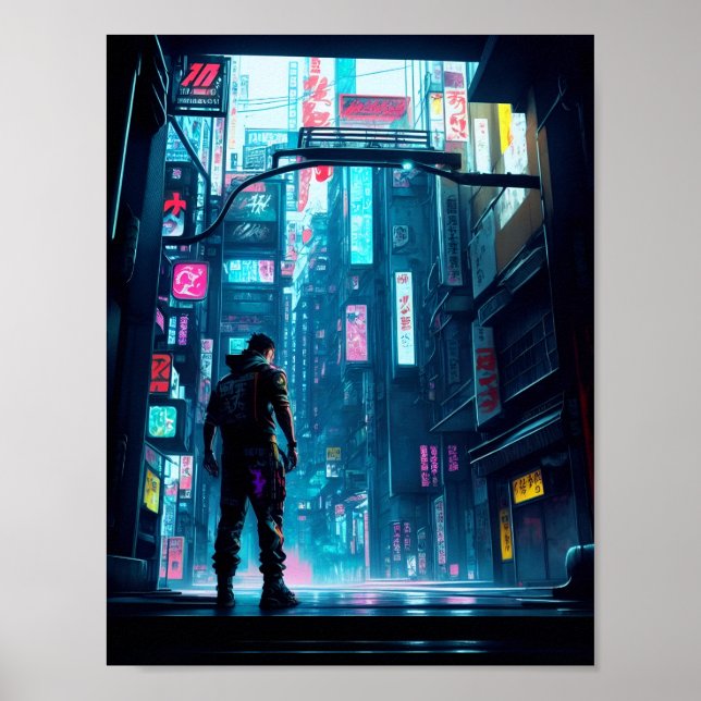 Affiche Nuits de Neon Tokyo (Devant)