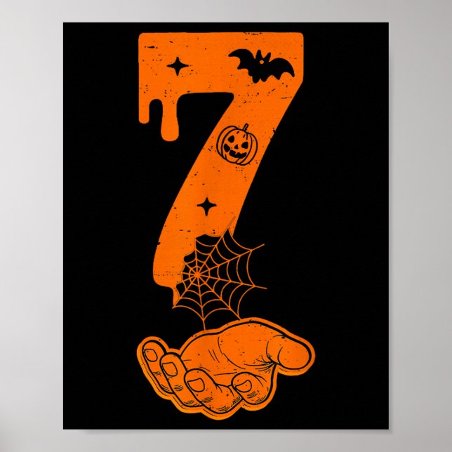 Affiche Number 67 Matching Six Seven 6 7 Meme 6 7 Hallowee (Devant)