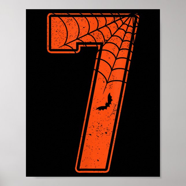 Affiche Number 7 67 Meme Costume Matching Group Halloween  (Devant)