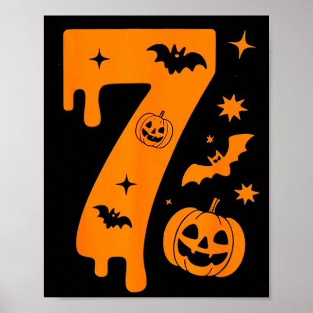 Affiche Number 7 Six Seven 6 7 Meme Funny Design Couples H (Devant)