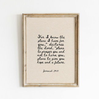 Affiche Numbers 6:24-26 The Lord Bless You