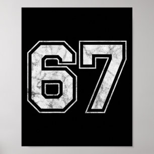 Affiche Numéro 67 sur le Ck