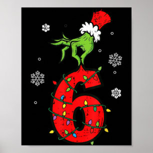 Affiche Numéro 6 Correspondant 67 Mème 6 7 Garçons Jeuness