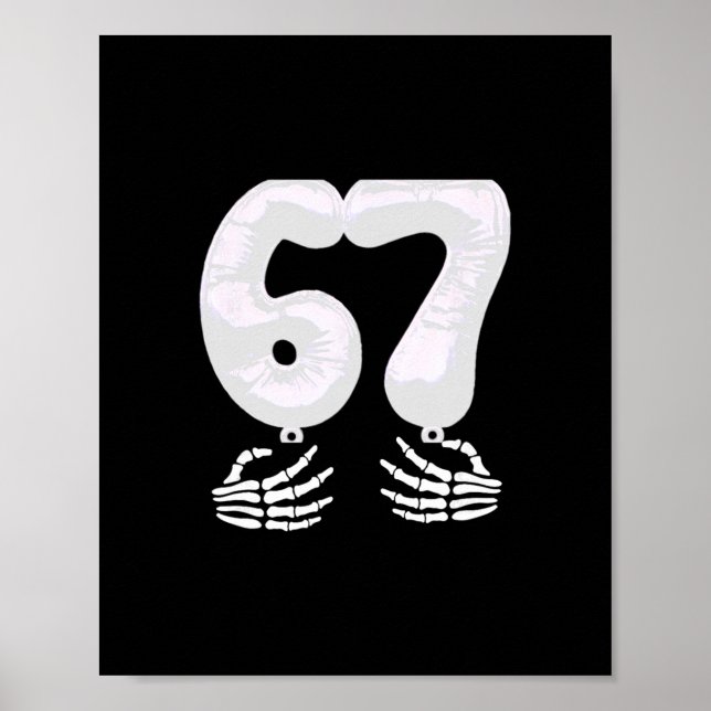 Affiche Numéro 6 correspondant 67 Six Sept Mème Couple Hal (Devant)