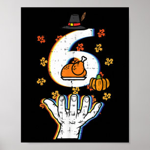 Affiche Numéro 6 Correspondant au Mème de Thanksgiving 67