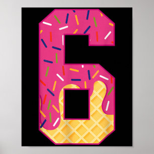 Affiche Numéro 6 Glace Goutte 67 Mème Couple Halloween C