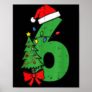 Affiche Numéro 6 Noël 6 7 Correspondant 67 Mème Hommes Fem