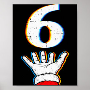 Affiche Numéro 6 Pyjama de Noël assorti 67 Meme Hommes Wo