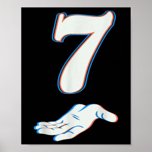 Affiche Numéro 7 Correspondant 67 Six Sept Mème Couple Hal