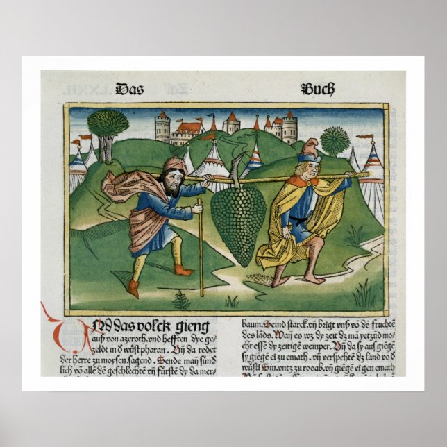 Affiche Numéros 13 23 Les raisins d'Eschol, de la 'Nure (Devant)