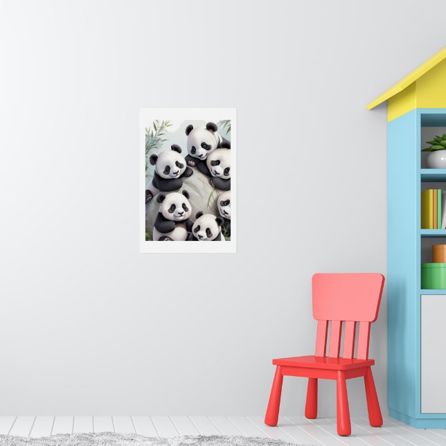 Affiche Nursery Panda (Pépinière 1)