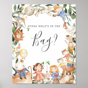 Affiche Nursery Rhymes Devinez ce qu'il y a dans le jeu de